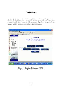 Proiect - Utilizarea Sistemelor Informatice în Managementul Operațional Platforma CRM