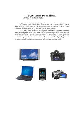 Referat - Afisarea Semnalului Video Utilizând Dispozitive LCD