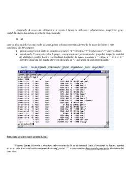 Notiță - Sistemul de fișiere sub Linux