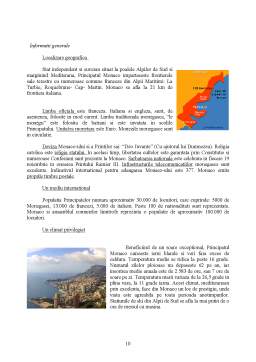 Proiect - Studiu privind valorificarea potențialului turistic - Coasta de Azur