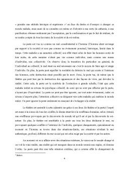 Referat - Antonin Artaud - L’influence du theatre et de la peste sur l’homme
