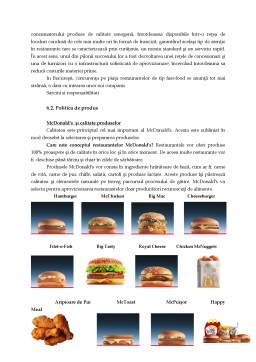 Proiect - Plan de Marketing - McDonald’s