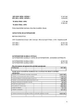 Proiect - Analiza Situatiei Economico-Financiare SC Salajeanca SA