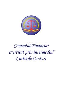 Referat - Controlul financiar exercitat prin intermediul Curții de Conturi