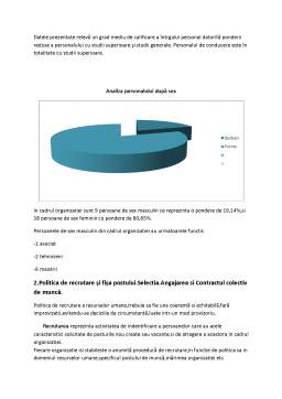 Proiect - Raport de Practica in Managementul Resurselor Umane la SC Rom West Jna  SRL