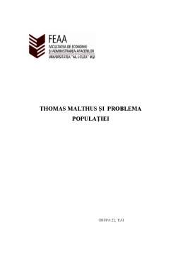Proiect - Thomas Malthus și Problema Populației