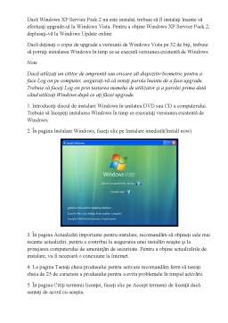 Laborator - Evoluția SO și instalarea Windows Vista