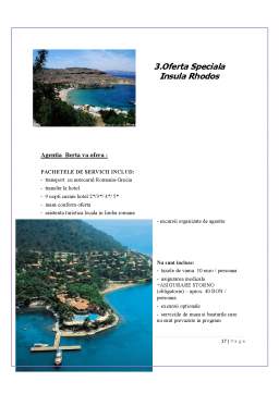 Proiect - Turism insula Rhodos