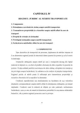 Proiect - Contractul Comercial de Transport