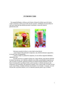 Proiect - Pasteurizarea sucurilor de fructe cu microunde