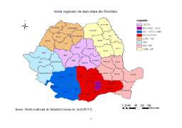 Proiect - Politici europene de dezvoltare regională și de amenajare teritorilă în România