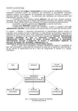 Proiect - Utilizarea sistemului informațional în administrația publică