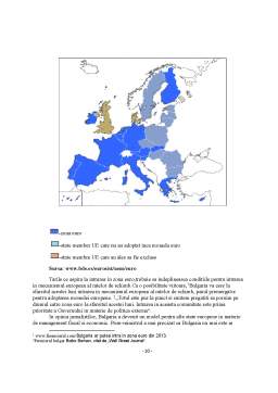 Proiect - Extinderea zonei euro - precondiții și pericole
