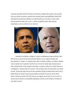 Referat - Analiză post electorală - Barack Obama