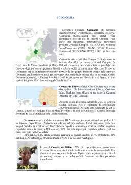 Proiect - Analiză Comparativă între Germania și Coasta de Fildeș