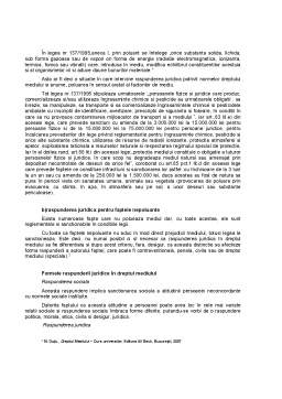 Curs - Considerații Privind Răspunderea Juridică Contravențională de Mediu în Dreptul Românesc