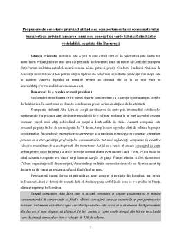 Referat - Propunere de cercetare privind atitudinea comportamentului consumatorului bucureștean privind lansarea unui nou concept de carte fabricat din hârtie reciclabilă, pe piața din București