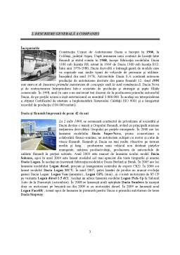Proiect - Managementul strategic - studiu de caz - lansarea Dacia Sandero pe piața din România