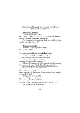 Laborator - Metode numerice - aplicații