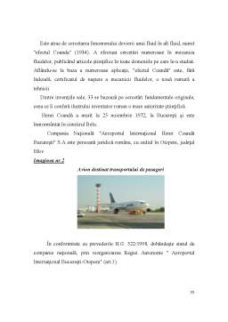 Proiect - Evoluția transportului aerian - Aeroportul Internațional Henri Coandă - studiu de caz