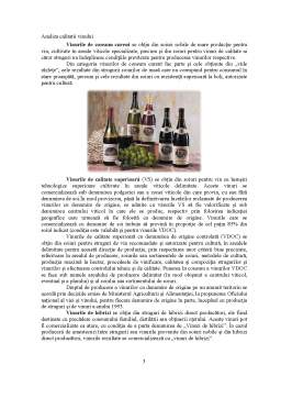 Referat - Analiza merceologică a vinului studiu pe Lacrima lui Ovidiu