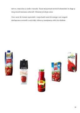 Curs - Procesul tehnologic de obținere a sucului de tomate