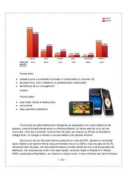 Proiect - Analiza comparativă a comunicării de marketing pentru Nokia și Research în motion