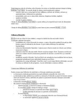 Curs - Redactarea Textelor și Utilizarea Blocurilor în AutoCAD