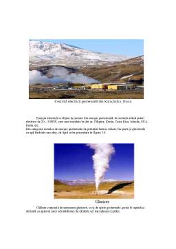 Proiect - Energie geotermală