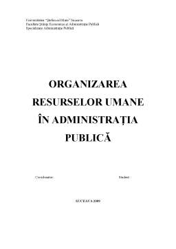 Referat - Recrutarea și Selecția Funcționarilor Publici