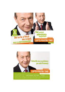 Referat - Campania electorală 2009. monitorizarea candidatului Traian Băsescu