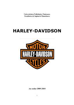 Referat - Istoria Harley-Davidson