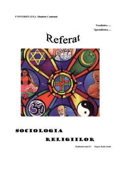 Referat - Sociologia Religiilor