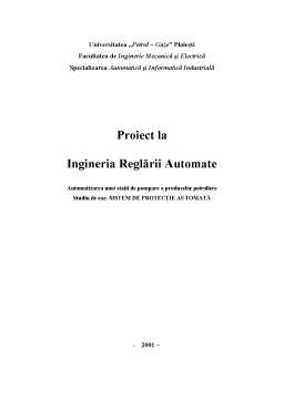 Proiect - Sistem de Protecție Automată