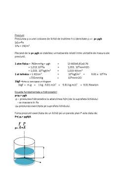 Seminar - Procese Hidrodinamice