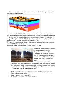 Referat - Studiu de Caz - Sursele Regenerabile de Energie