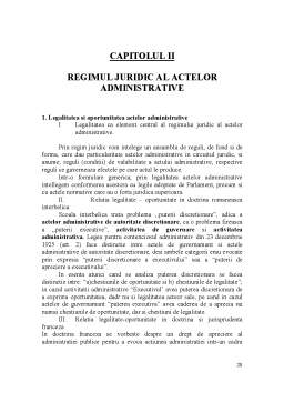 Referat - Actul Administrativ. Regimul Juridic al Actelor Administrative