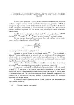 Referat - Metoda lui Newton pentru Ecuații Neliniare