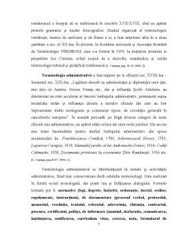 Referat - Rolul Limbii Grecești în Formarea Terminologiei Administrative Românești