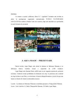 Proiect - Proiectul Aqua Magic Mamaia