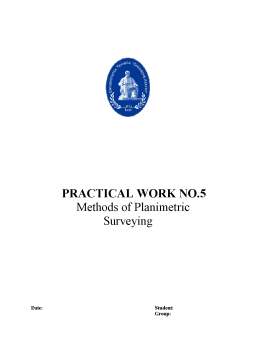Referat - Methods Of Planimetric Surveying