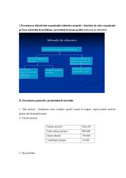 Proiect - Structura unei afaceri cu potențial de atragere a unei finanțări europene - Baza Sportivă Lunca