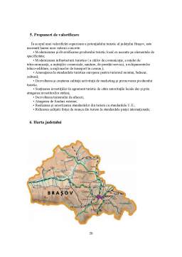 Proiect - Program de Valorificare al Potențialului Turistic al Județului Brașov