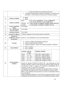 Proiect - Lucrare de practică - creditarea persoanelor fizice la Banca Românească