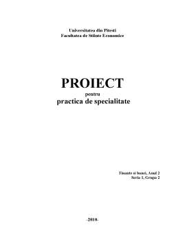 Proiect - Proiect pentru practică de specialitate - Garda Financiară