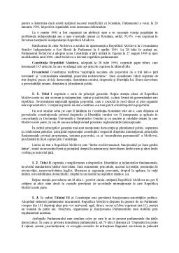 Referat - Ordinea Constituțională în Republica Moldova