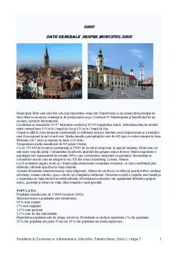 Proiect - Analiza performanțelor financiare la nivelul administrației publice locale - studiu de caz - Primăriile Municipiilor Bacău, Ploiești, Sibiu