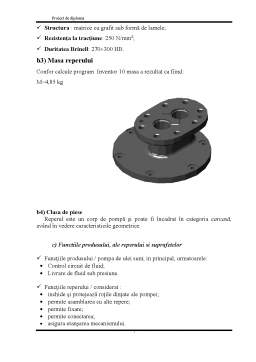 Proiect - Studiu tehnico-economic pentru produsul capac cu suport - suport - carcasa melcului - levier