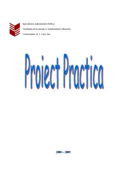 Proiect - Instituțiile publice