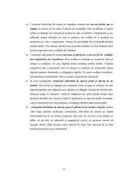 Referat - Definiția și Caracterele Juridice ale Contractului Individual de Muncă